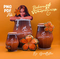 PNG and PDF File Candy Holder Karol G / Tropicoqueta / Reggaeton