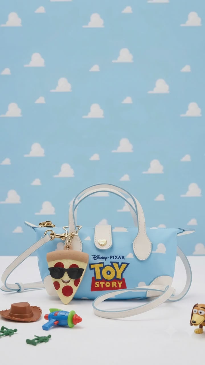 Llavero Pizza "Toy Story 5" Edición Especial - Perfecto para tu Outfit